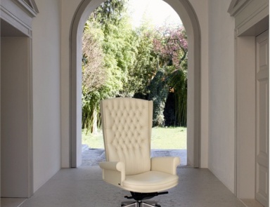 Sessel drehendes Bürogebäude, Empire, Mascheroni