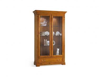 Vitrine aus Massivholz, SELVA