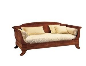 Sofa auf einem sockel aus Buchenholz Luigi Filippo, Morelato