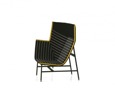 Sessel gewinkelt Paper Planes, Moroso