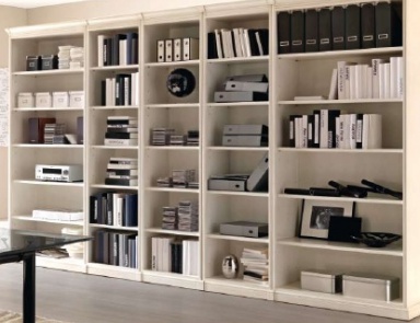 Modulares System Mirabeau für die Lagerung, Selva (Luxus-Möbel für die Bibliothek)