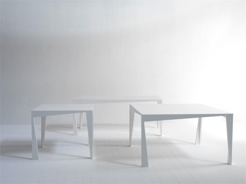 Esstisch mit Tischplatte aus MDF-T-Twist, Moroso