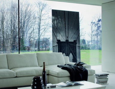 Tisch Couchtisch aus Edelstahl-Jet, Cattelan Italia