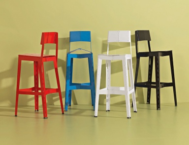Barhocker Stitch Stool, Cappellini (Klappstuhl stapelbar)
