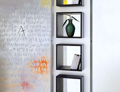 Bücherregal mit offenen Regalen, Standing - Acerbis