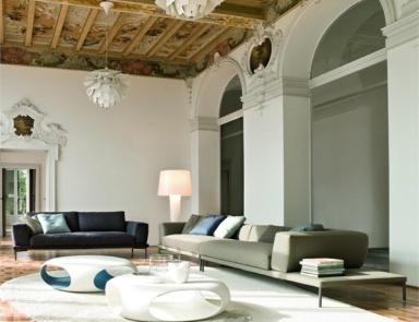 Zwei-, Dreibettzimmer Sofa, MarQ - Bonaldo
