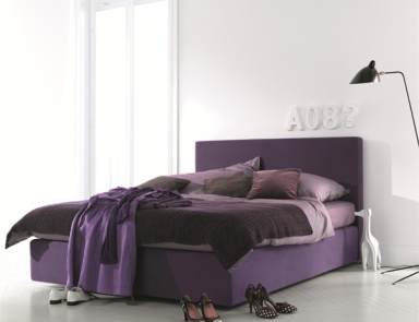Doppelbett mit hohem Kopfteil Faenum, Interluebke