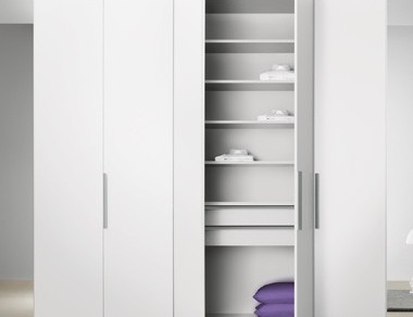 Kleiderschrank Türen mit Scharnieren Base, Interluebke