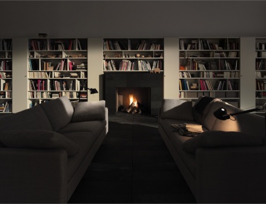 Regal mit Glastüren Duo Plus, Interluebke
