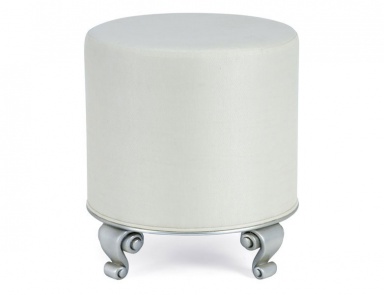 Runder Hocker Volute, Christopher Guy (glamorous Polstermöbel)