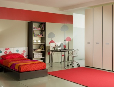 Kit für das Zimmer eines Jugendlichen, Mushrooms - CIA International