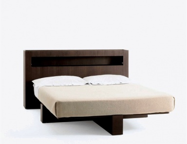 Bett Letto 4, Emmemobili (Bett mit Beleuchtung)