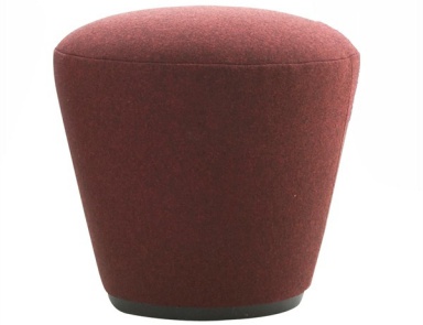 Puh auf der Grundlage der aus Kunststoff gepolsterter Leder oder Stoff Anda, Ligne Roset