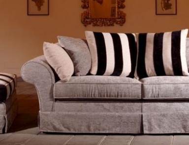 Sofa Zweisitzer Stoff gepolstert Arabella, Mantellassi