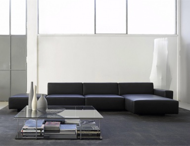 Modulares Sofa auf einem Rahmen aus Massivholz ZS, Matteograssi