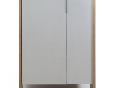 Kleiderschrank mit Holz furniert Rive Droite, Roche Bobois