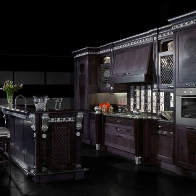 Küche (Garnitur für die Küche) Arca, SILVER - Luxuryfurniture MR