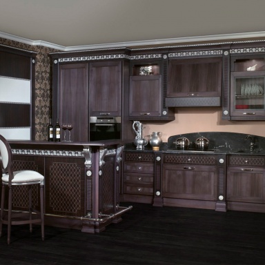 Küche (Garnitur für die Küche) Arca, SILVER - Luxuryfurniture MR