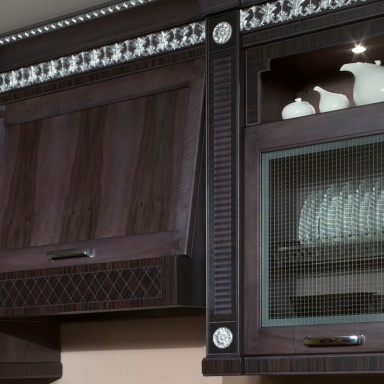 Küche (Garnitur für die Küche) Arca, SILVER - Luxuryfurniture MR