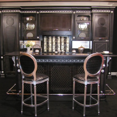 Küche (Garnitur für die Küche) Arca, SILVER - Luxuryfurniture MR