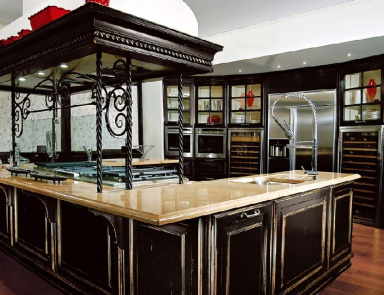 Küche (Garnitur für die Küche) Brummel, Maison Classique (Küche-Insel)