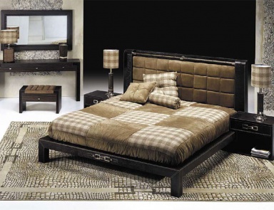 Doppelbett mit Nachttischen Alabama, Formitalia