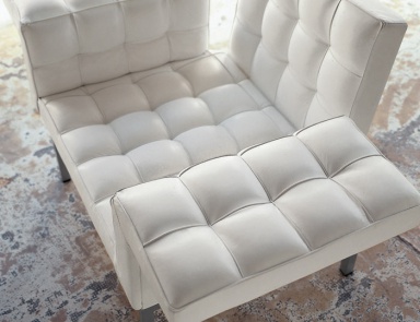 Sessel, Polsterung Leder oder Textil, Boss, Alivar (Design-Sessel)