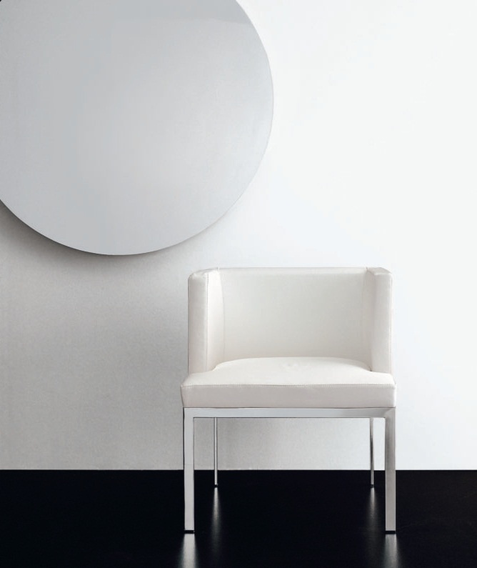 Sessel-Polsterung Leder oder Textil Simple Armchair, Alivar