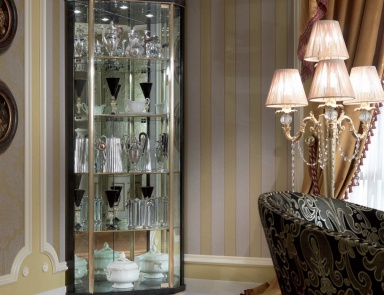 Vitrine aus Massivholz Arcade, Turri