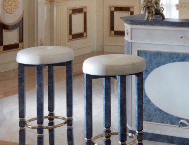 Barhocker aus Massivholz Exedra, Turri