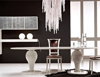 Esstisch, Deco - Rattan wood