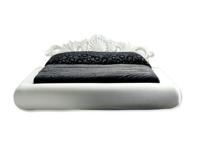 Doppelbett Liberty, Rattan wood