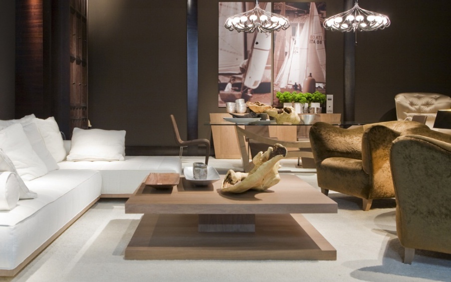 Couchtisch Holz O1404/T, Annibale Colombo