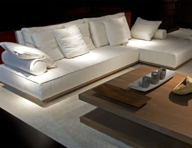 Ecksofa teilige A1395+A1408, Annibale Colombo