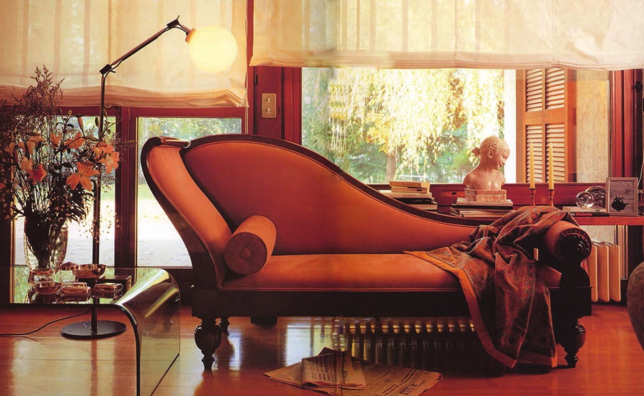 Sofabett Kirschholz A633 Annibale Colombo