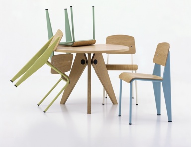 Gueridon Esstisch, Vitra (Möbel der Schweiz für das Wohnzimmer)