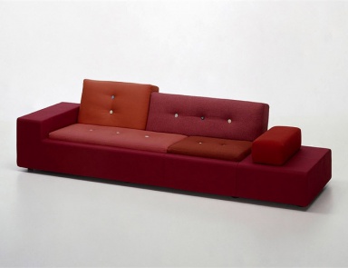 Sofa Polder Sofa XL, Vitra (Möbel der Schweiz für das Wohnzimmer)