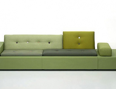 Sofa Polder Sofa XXL, Vitra (Möbel der Schweiz für das Wohnzimmer)