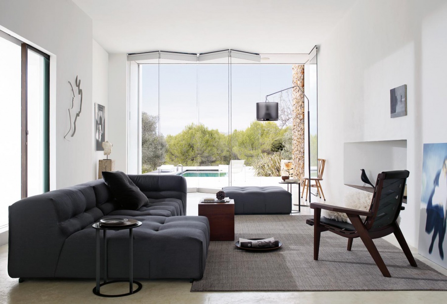 Das modulare Sofa Tufty Too, B&B Italia