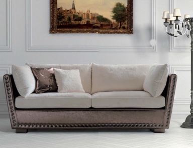 Dreibettzimmer Sofa Caccia - Asnaghi (Made in Italy)