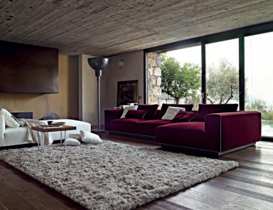 Ecksofa Norman, Arketipo (rotes Sofa)