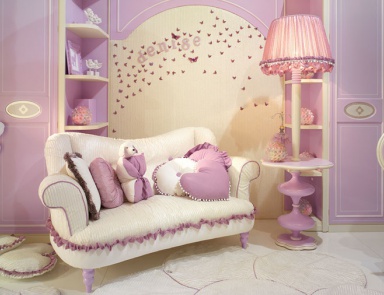 Sofa für das Kinderzimmer Fantasy, Ebanisteria Bacci