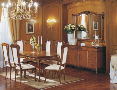 Die Garnitur für das Esszimmer, C. L. Italia