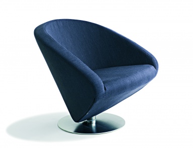 Sessel rotierendes Polsterung Leder oder Textilien Love 032501, Arketipo