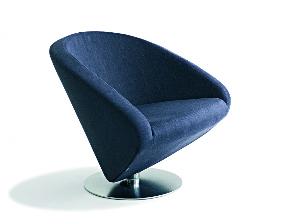 Sessel rotierendes Polsterung Leder oder Textilien Love 032501, Arketipo