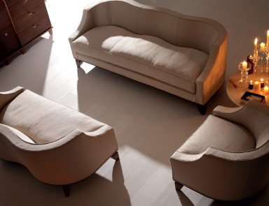 Sofa mit Textil-Polsterung Valentino, Angelo Cappellini