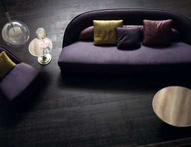 Zweisitzer Sofa mit Textil-Polsterung Lucille, Angelo Cappellini