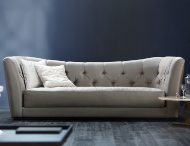 Sofa mit стеганной Rückenlehne Butterfly, Angelo Cappellini (moderne Sofas, Sessel)