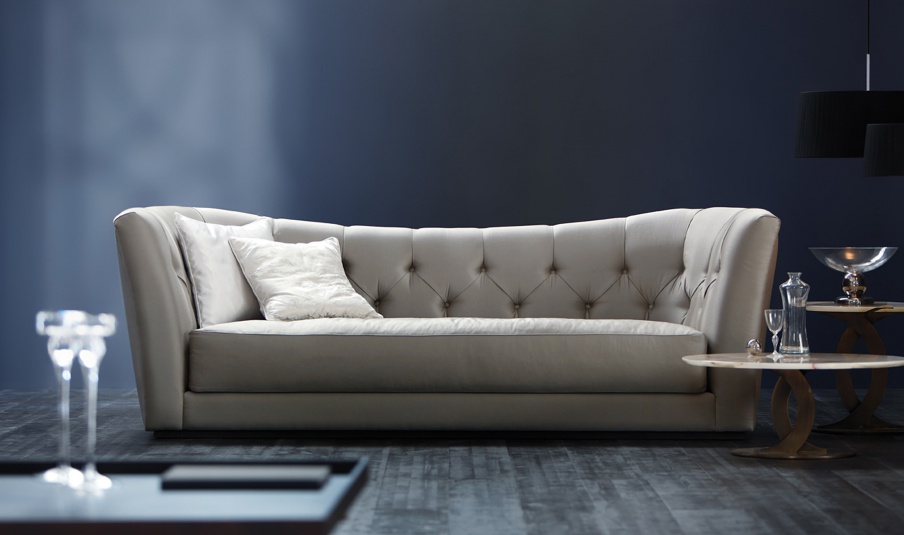 Sofa mit стеганной Rückenlehne Butterfly, Angelo Cappellini