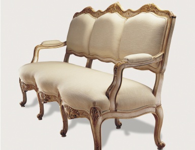 Dreibettzimmer Sofa, Francesco Molon (Bibliothek des Barock, Rokoko)